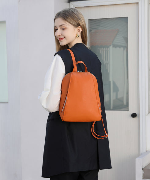 【雑誌掲載・ショップチャンネルOA商品】レザー 軽量 ミニリュック 18-1196